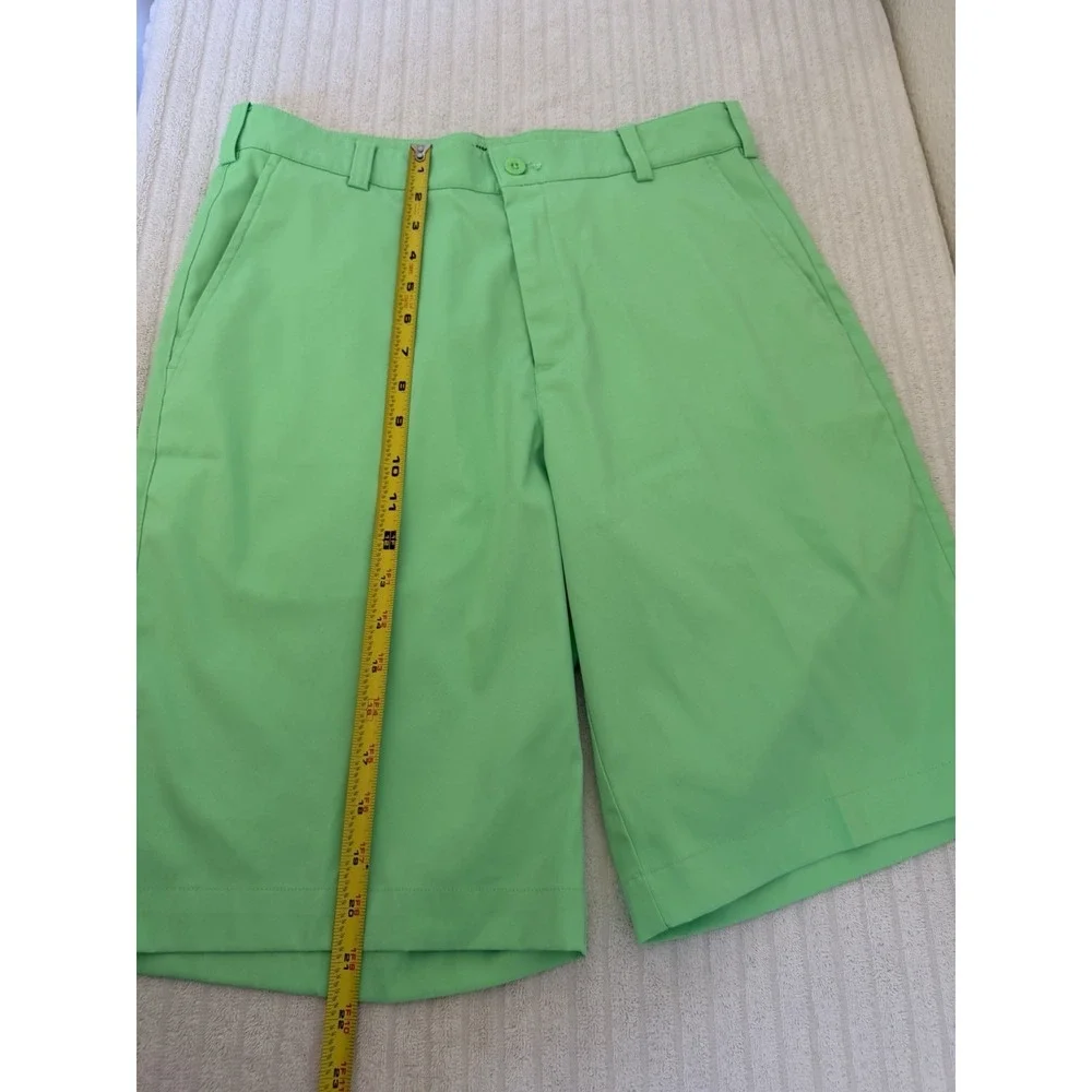 Nike Golf Tour Performance Dri-FIT‎ Men's Green Shorts Size 30 M Flat Front